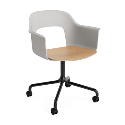 HAY Layout Armchair 262 with 4 Star Swivel Wheel Base