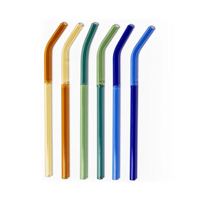 The Conran Shop Santorini Glass Straws