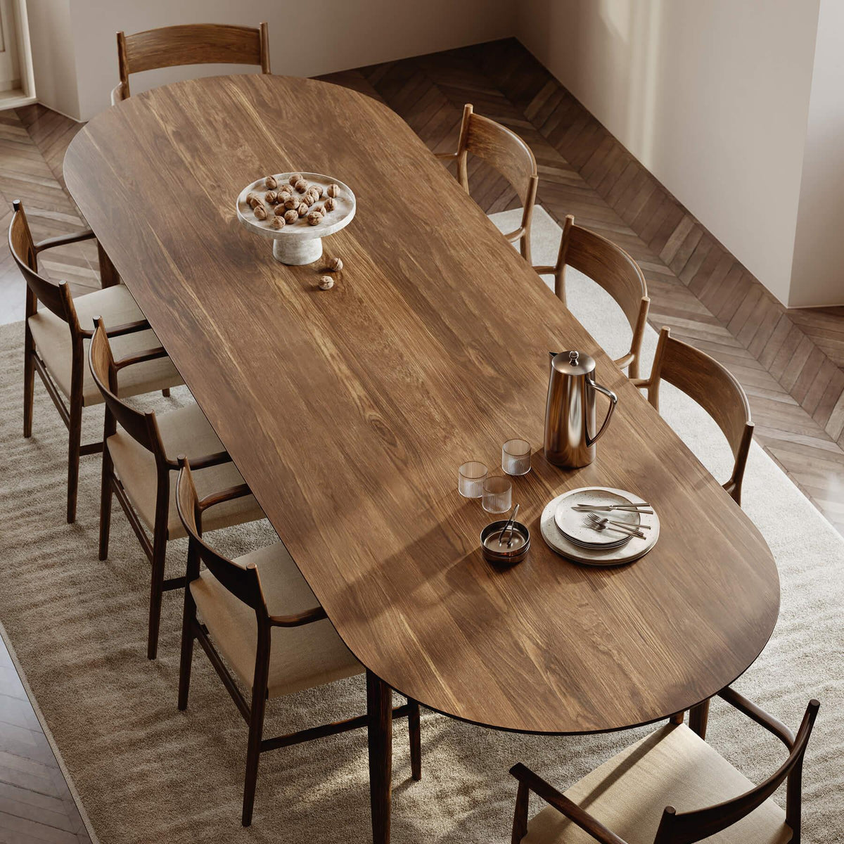 Brdr Kruger Arv Oval Dining Table