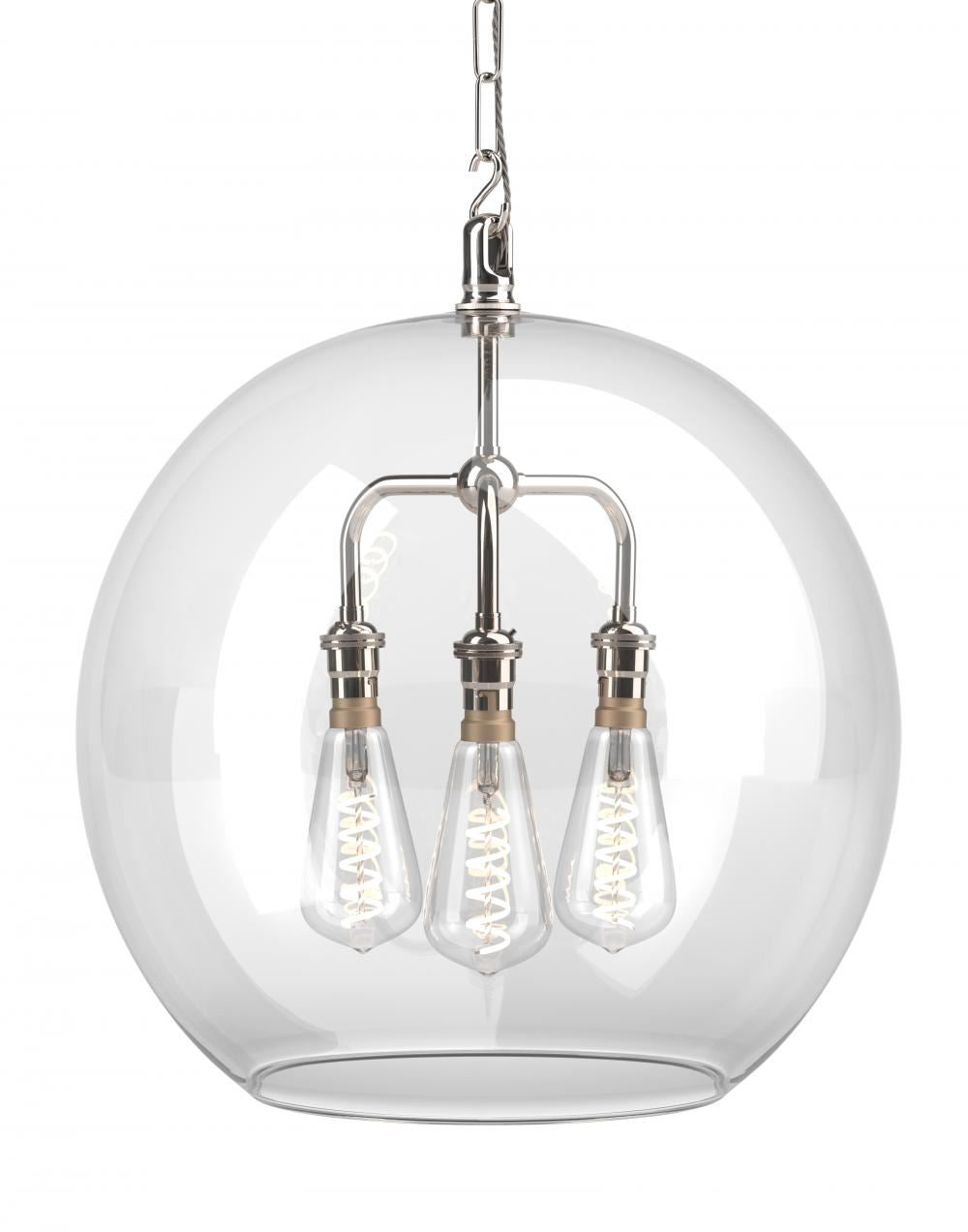 Fritz Fryer Hereford 3 Way Pendant Light