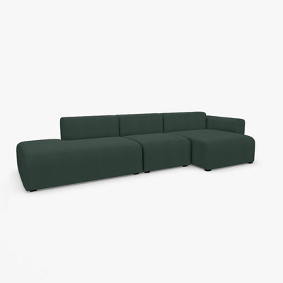 HAY Mags Sofa 3+ Seater Combination 4 Right