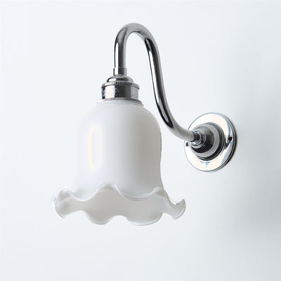 Old School Electric Tulip Wall Light : Swan Arm