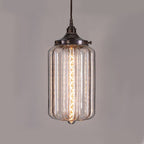 Old School Electric Ellington Pendant Light : Clear Glass