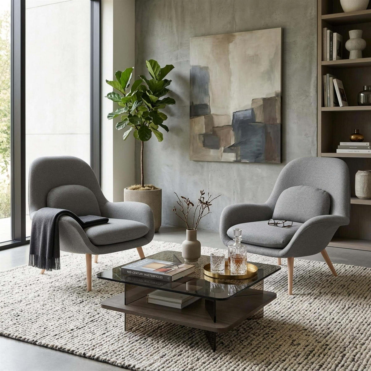 Fredericia Swoon Lounge Chair
