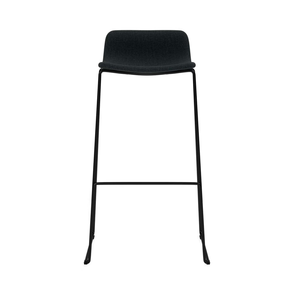 Fredericia Pato Sledge Bar Stool, Fully Upholstered