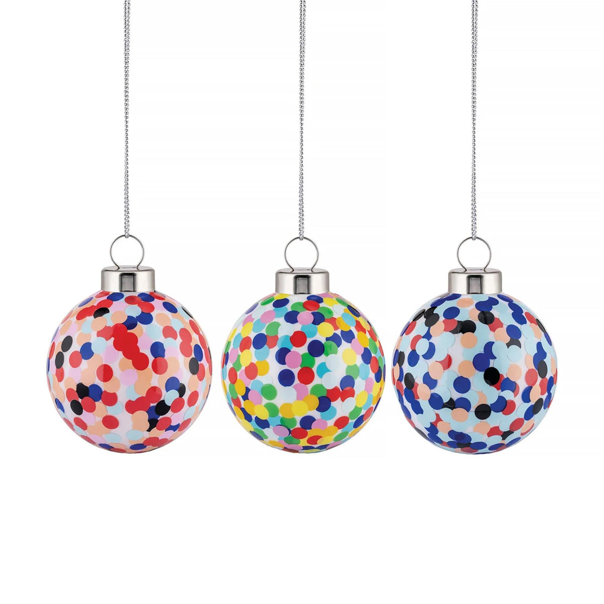 Alessi Proust Christmas Baubles - Set of 3