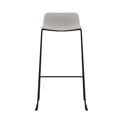 Fredericia Pato Sledge Bar Stool, Fully Upholstered