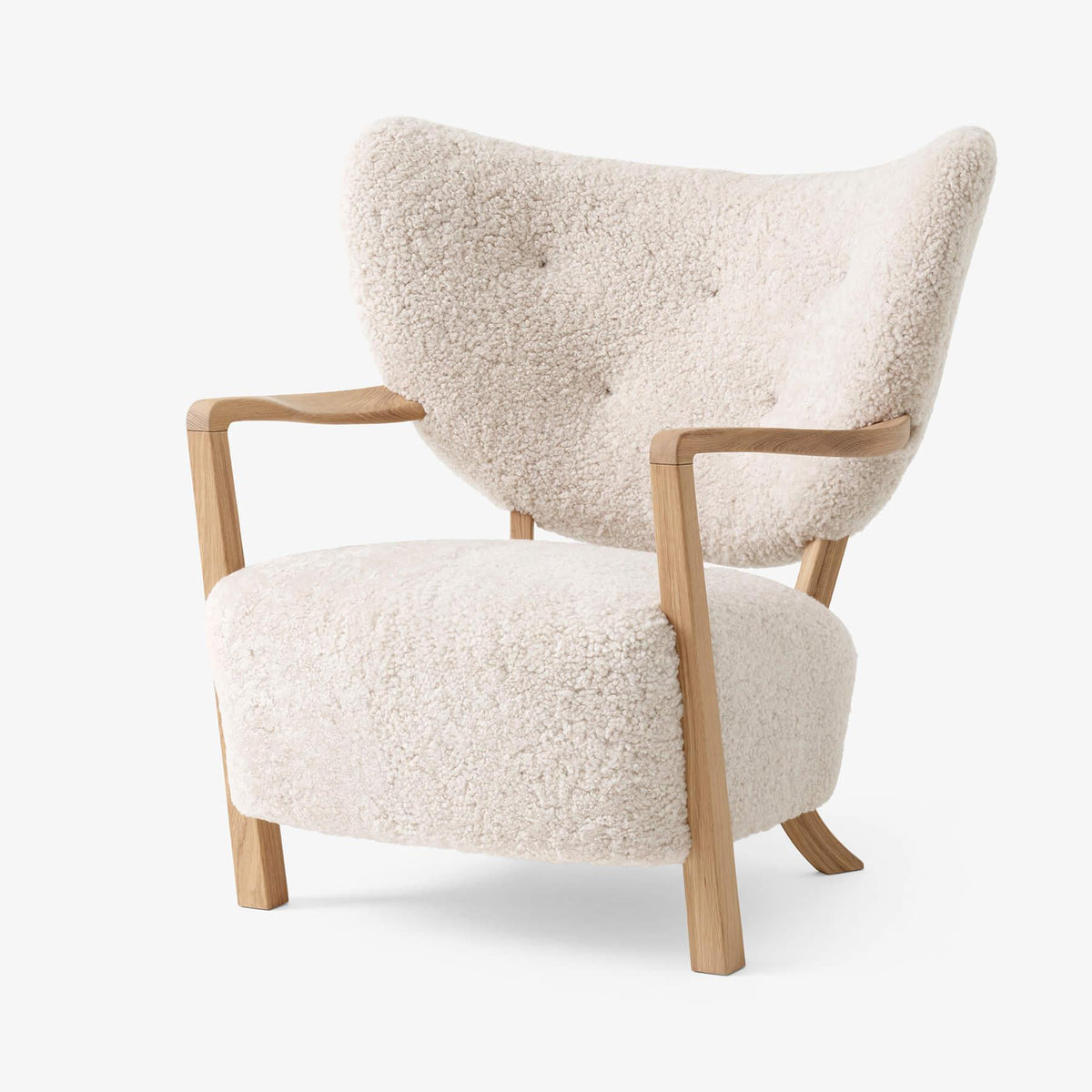 &Tradition ADT2 & ADT3 Wulff Lounge Chair Ottoman
