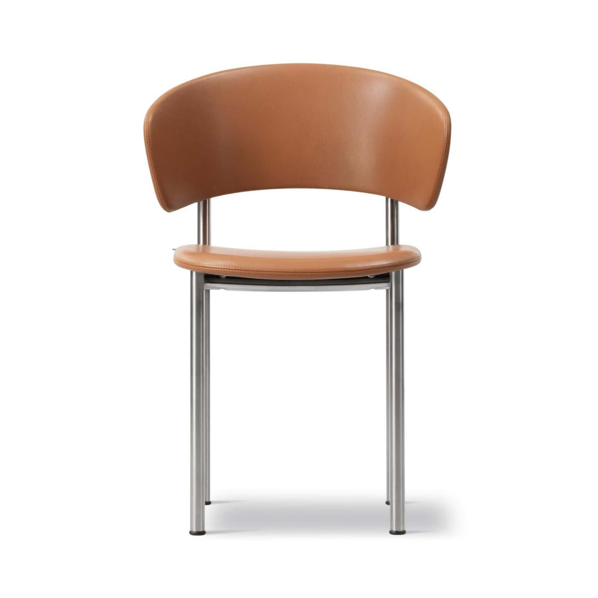 Fredericia Plan Armchair with Metal Legs, Fully Upholstered