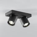 Outlet Light Point Focus Ceiling Light - Mini - Double, Black