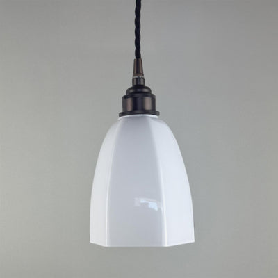 Old School Electric Hexagon Pendant Light
