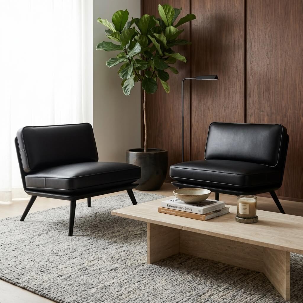 Fredericia Spine Lounge Suite Chair