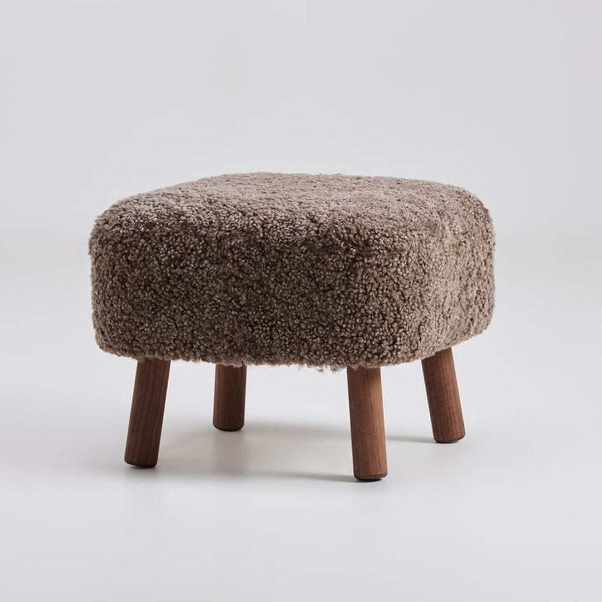 Woolly Footstool