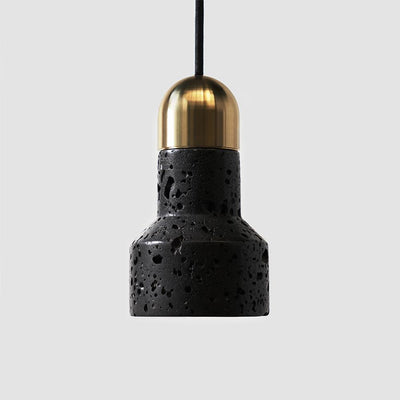Bentu Qie pendant light - marble or lavastone