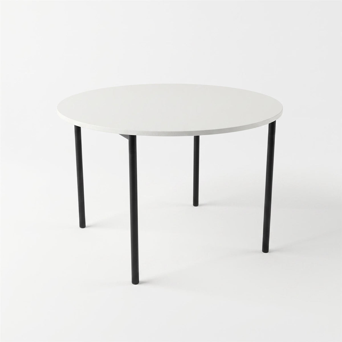 Andersen Furniture Tube Wood Round Folding Table