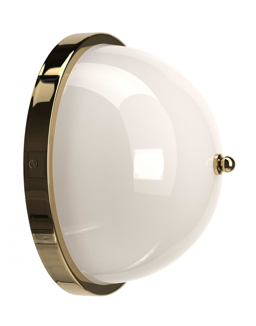 Fritz Fryer Grafton Globe Wall Light