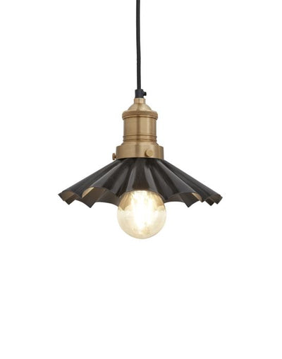 Industville Brooklyn Vintage Umbrella Lampshade Pendant Light