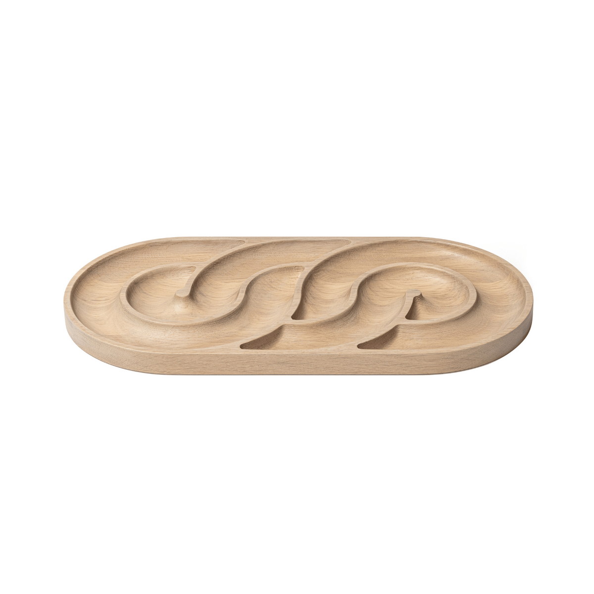 Outlet WOAK Fruit Tray - White Oiled Oak, Small