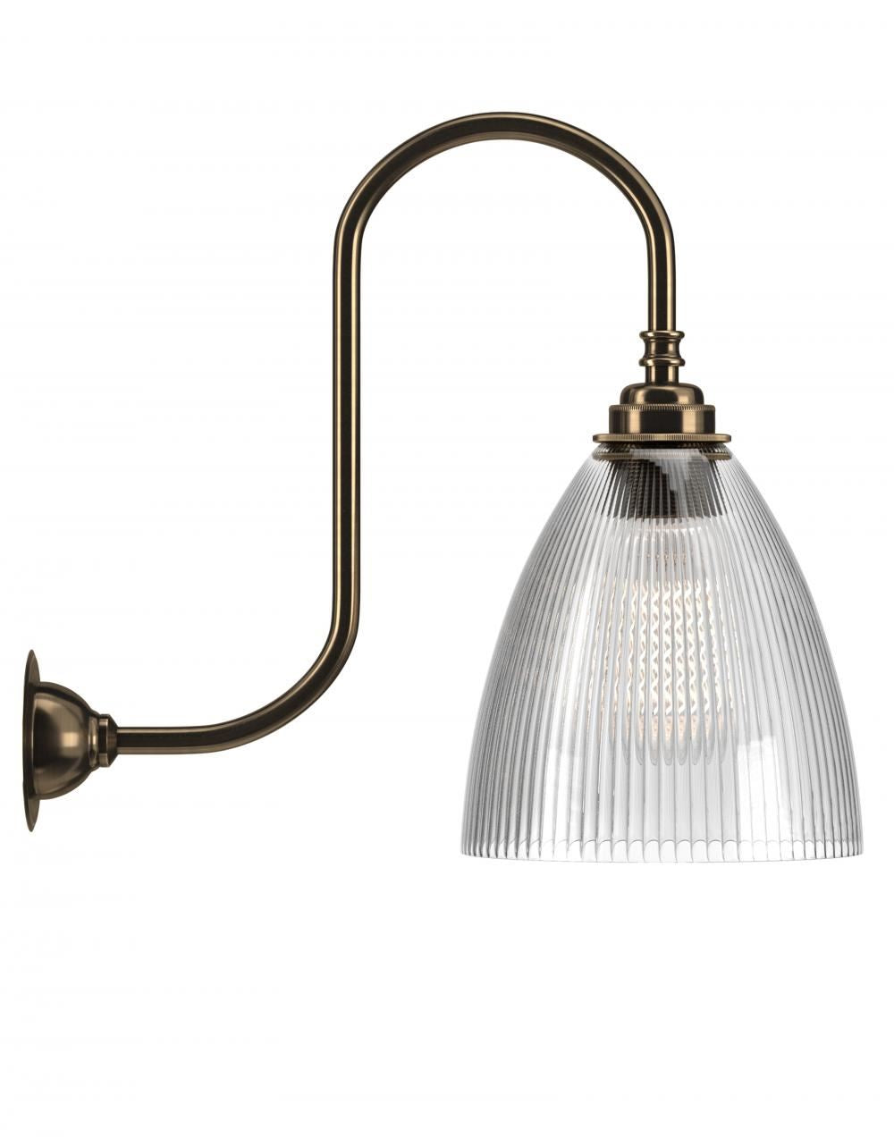 Fritz Fryer Ledbury Swan Neck Wall Light
