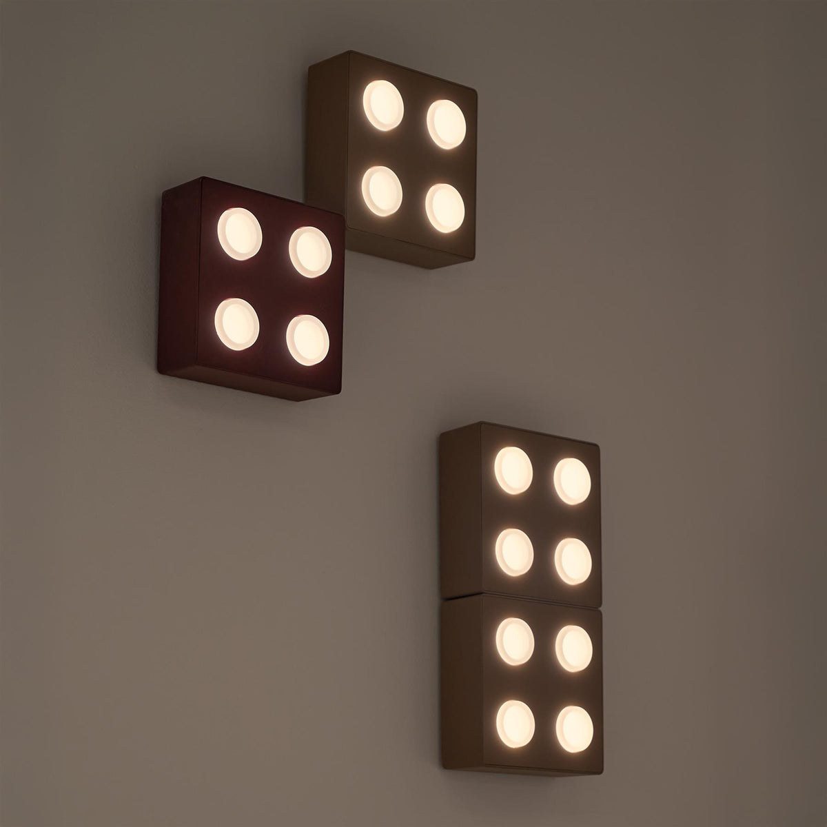 AGO Domino Flush Mount Ceiling Light