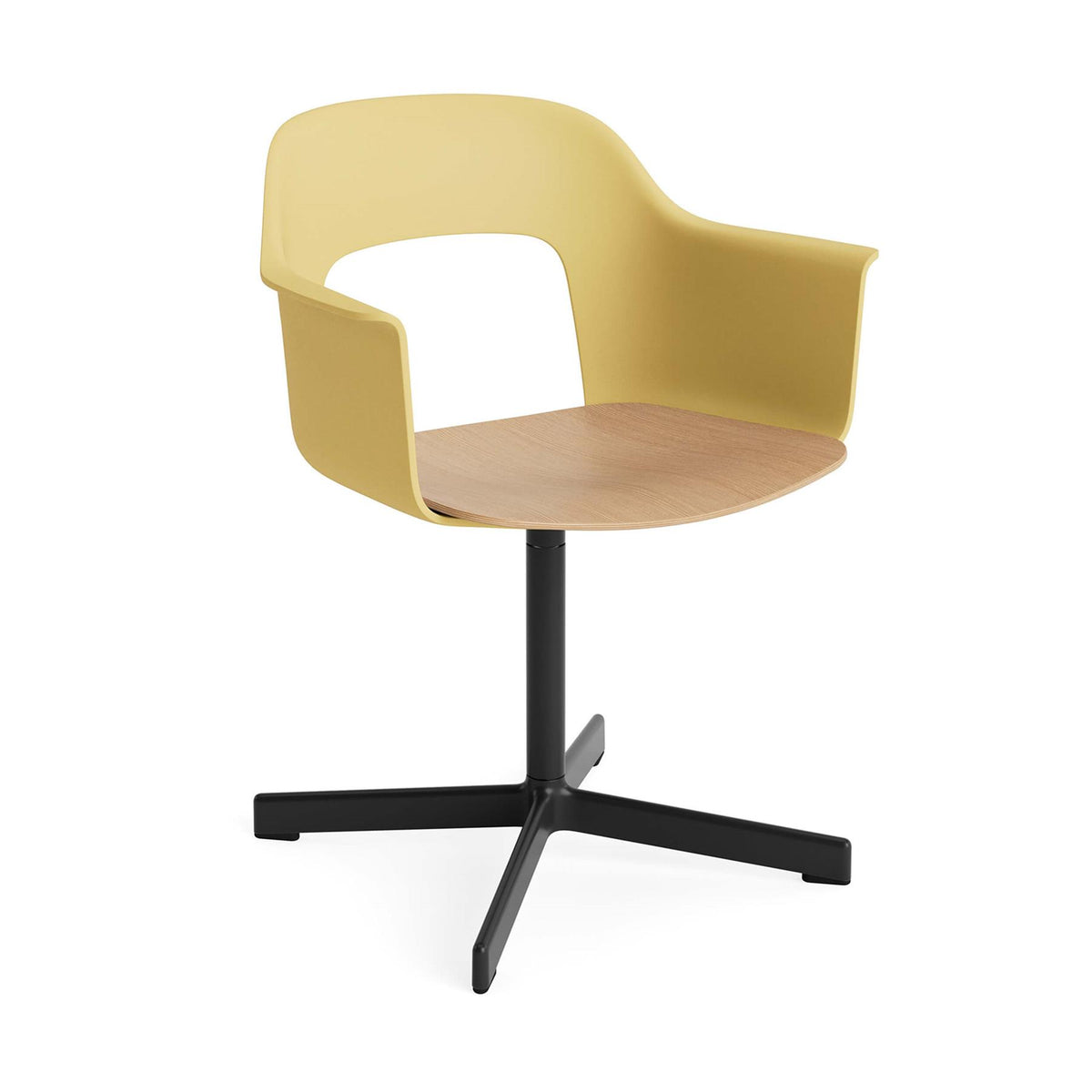 HAY Layout Armchair 232 with 4 Star Swivel Base