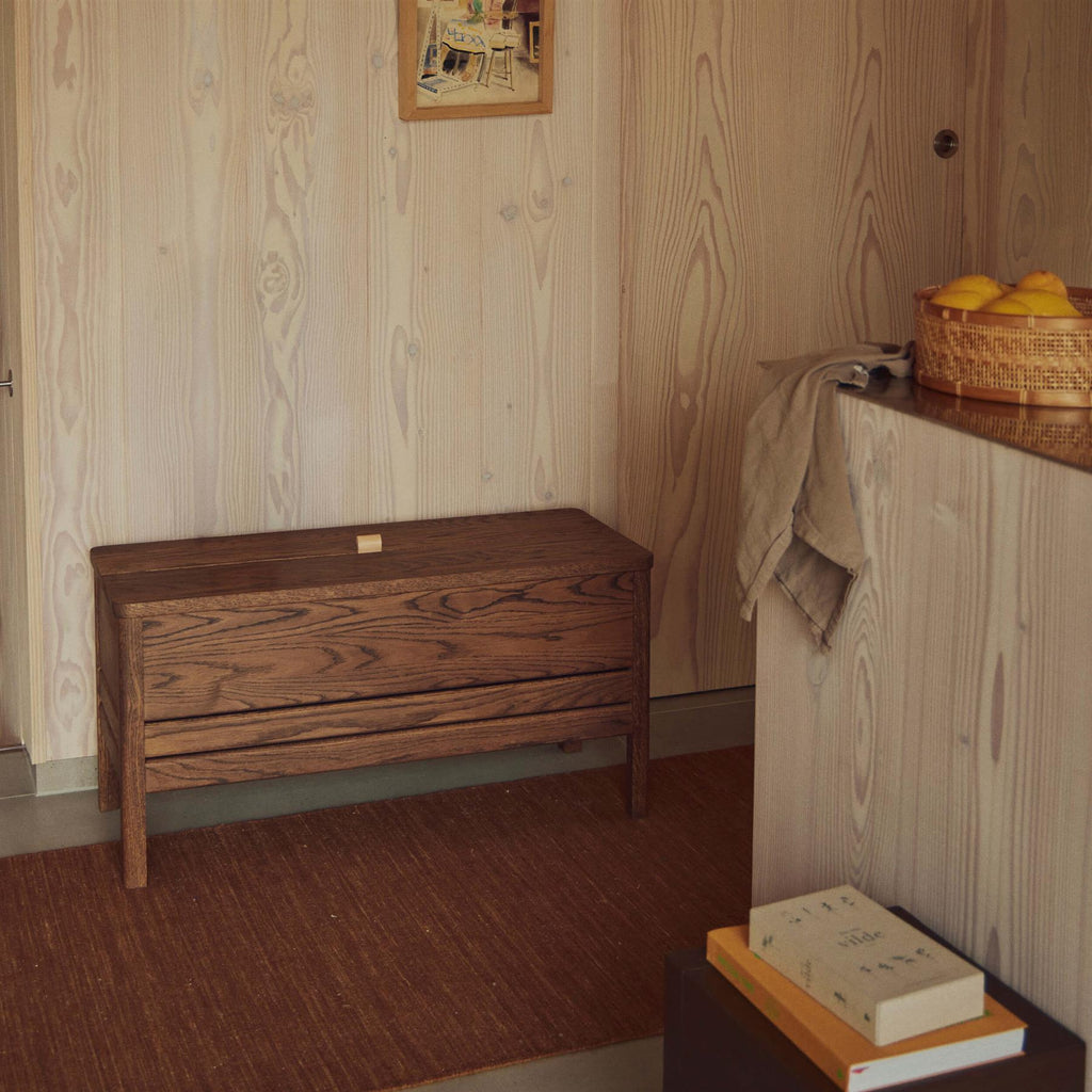 Form & Refine A Line Storage Bench 90