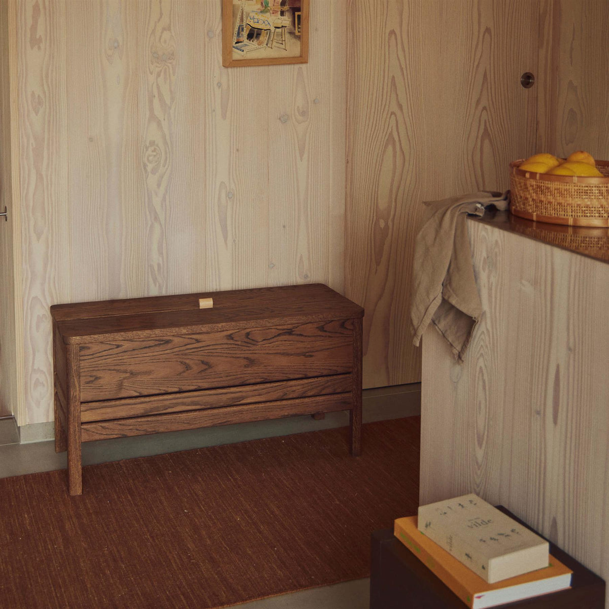 Form & Refine A Line Storage Bench 90