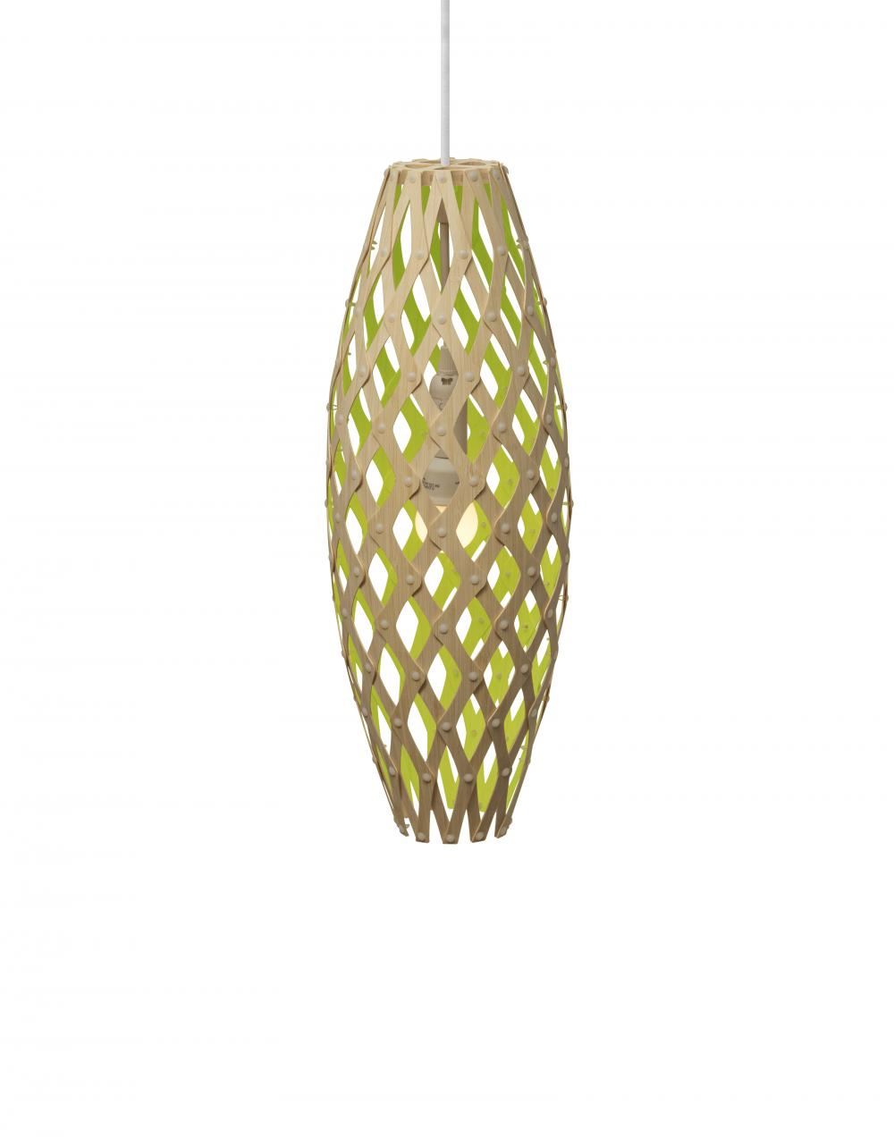 David Trubridge Hinaki Pendant Light Coloured - 1 Side