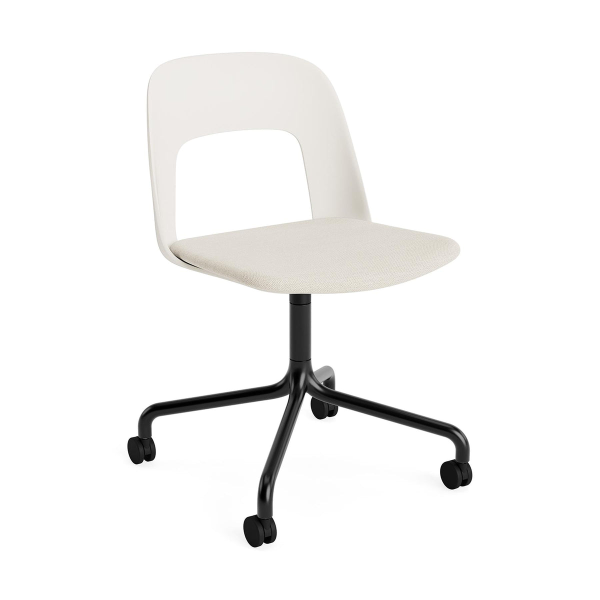 HAY Layout Chair 163 with 4 Star Swivel Wheel Base