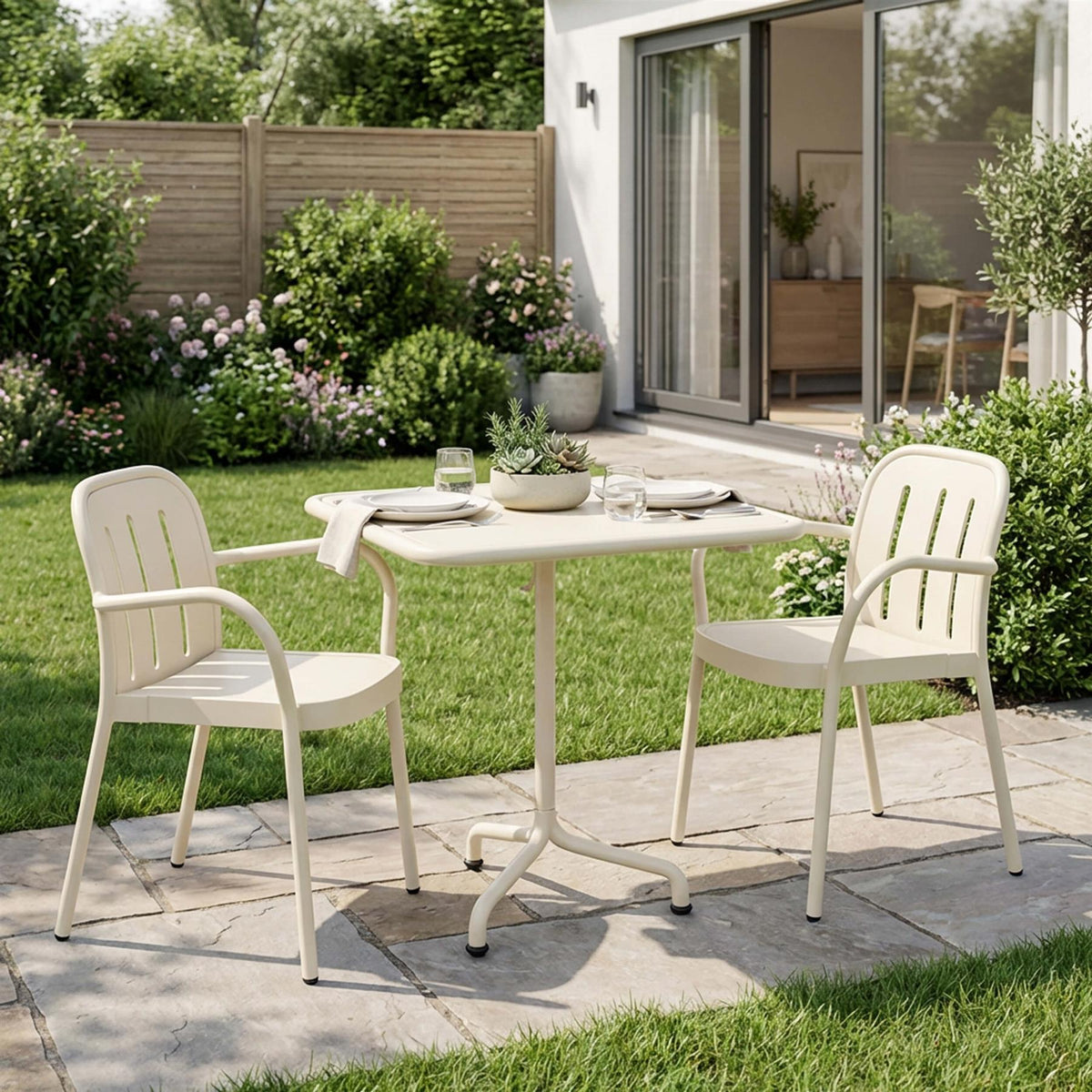 HAY Deville Balcony Furniture Set - Curated by Holloways of Ludlow