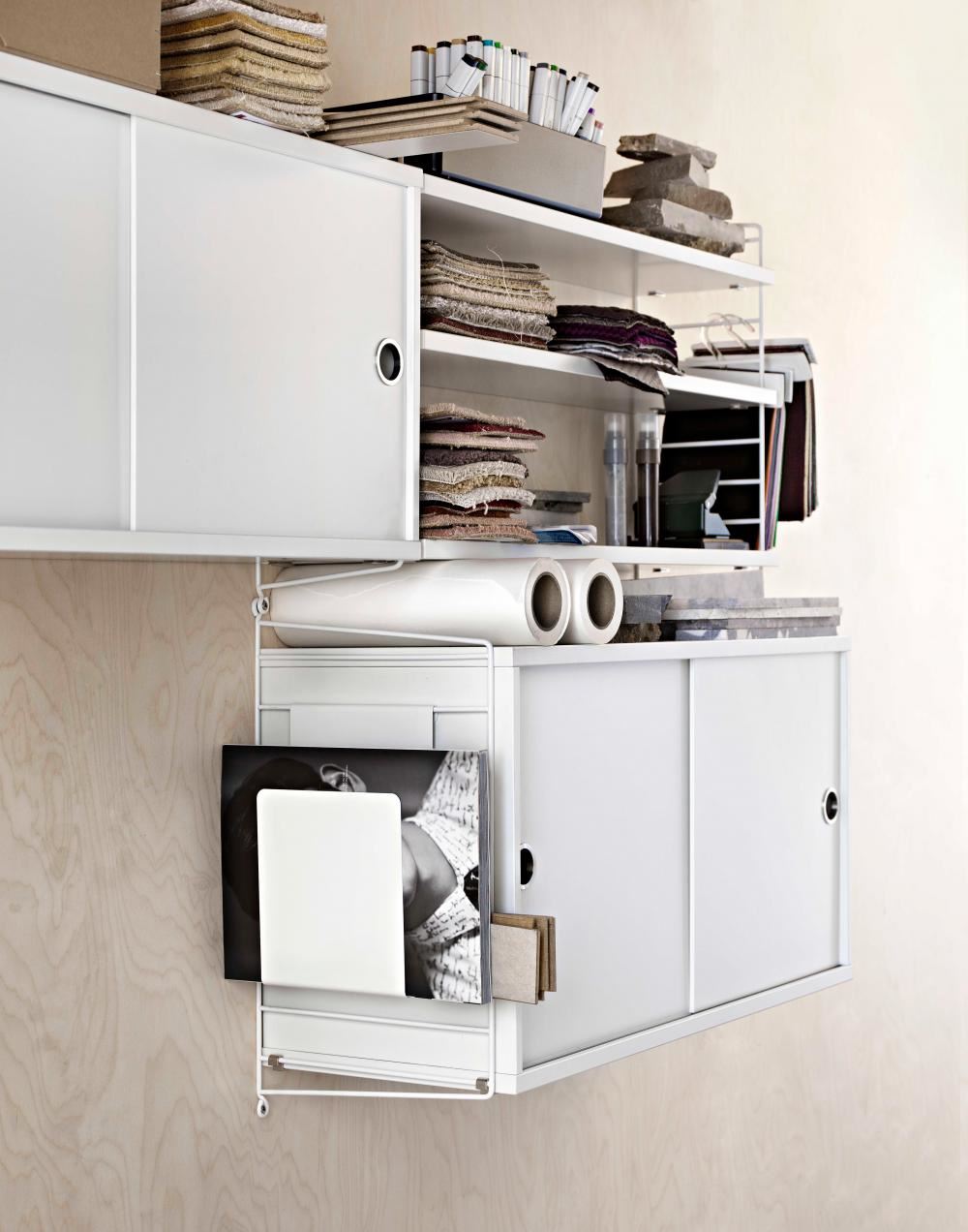 String Furniture String Magazine Holder