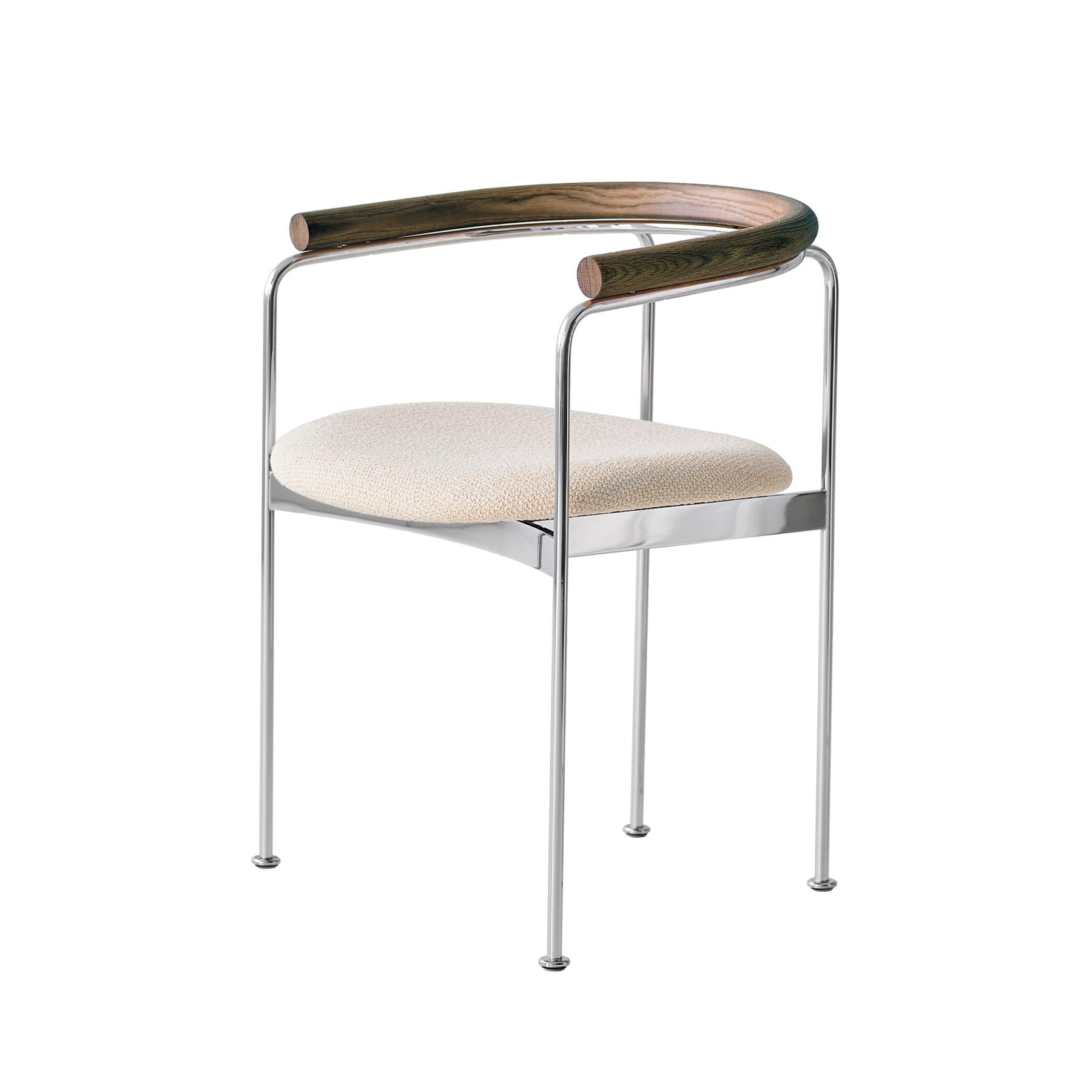 DK3 Baia Chair with Wooden Back