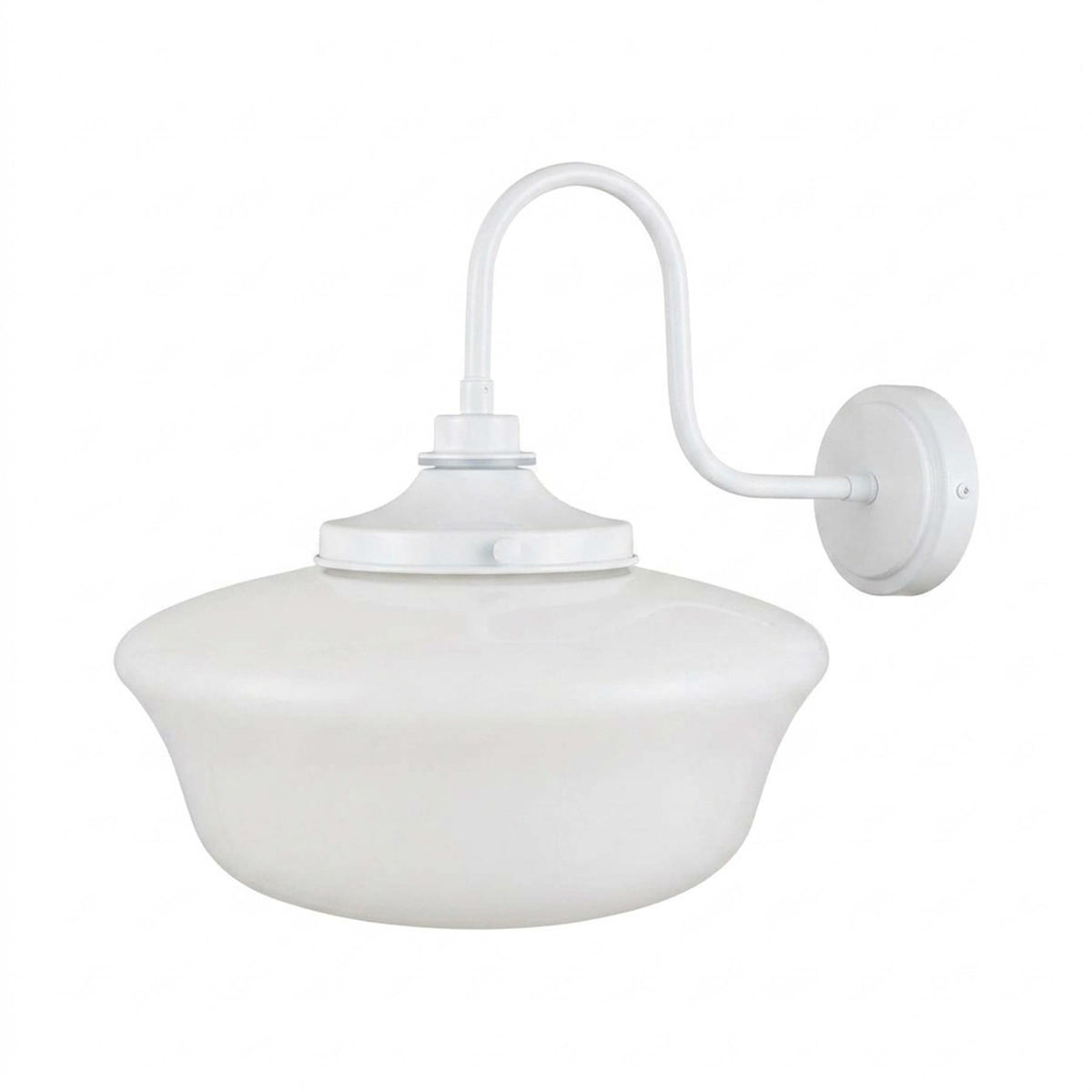 Mullan Lighting Anath Schoolhouse Swan Neck Wall Light
