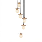 J. Adams Orbit Cluster Pendant Light