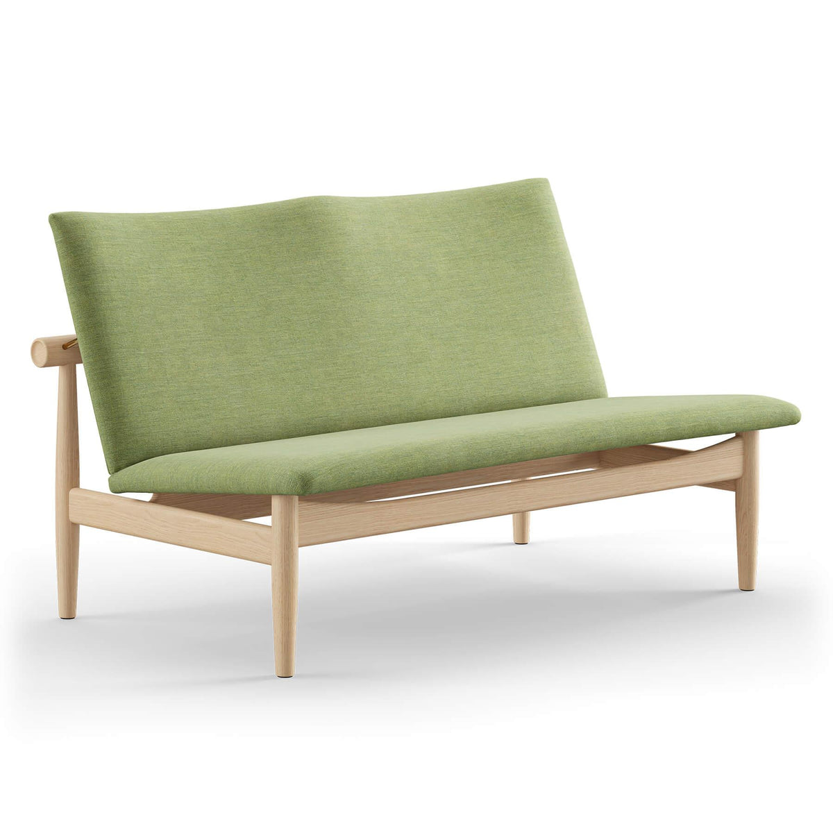 Finn Juhl The Japan 2 Seater Sofa in Clear Oiled Oak