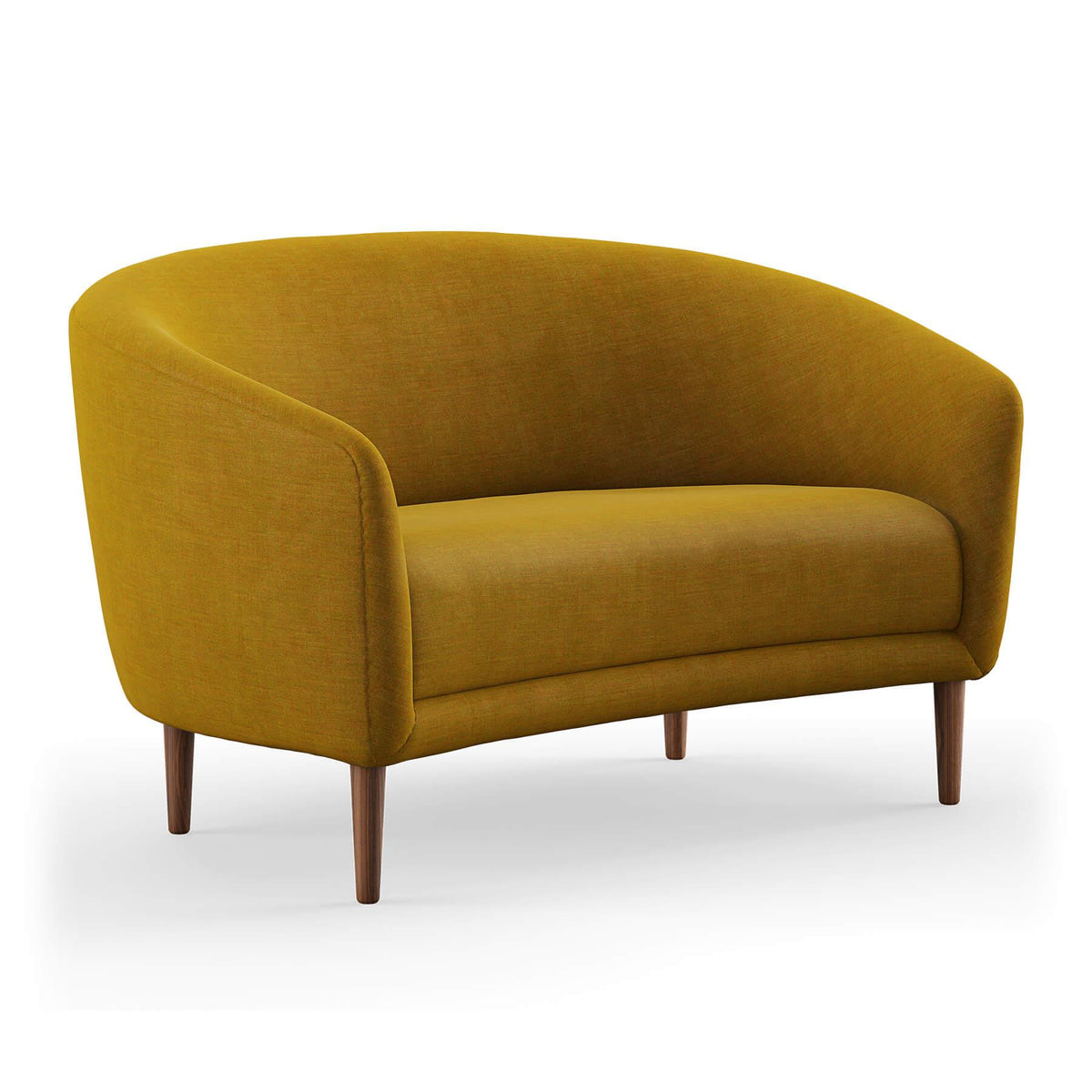 Finn Juhl The Little Mother 2 Seater Sofa in Walnut