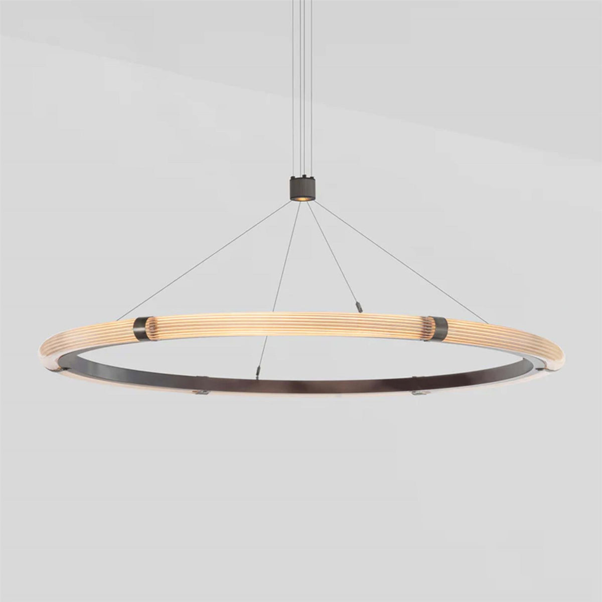 J. Adams Strata Circular Pendant Light