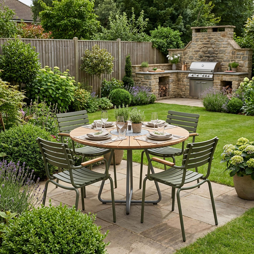 HOUE Round Garden Dining Set  - Small - Curated by Holloways of Ludlow