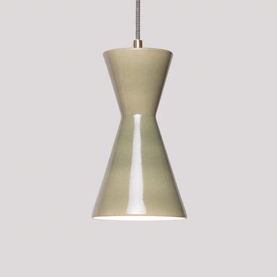Outlet Patricia Lobo Vora Ceramic Pendant - Olive Green