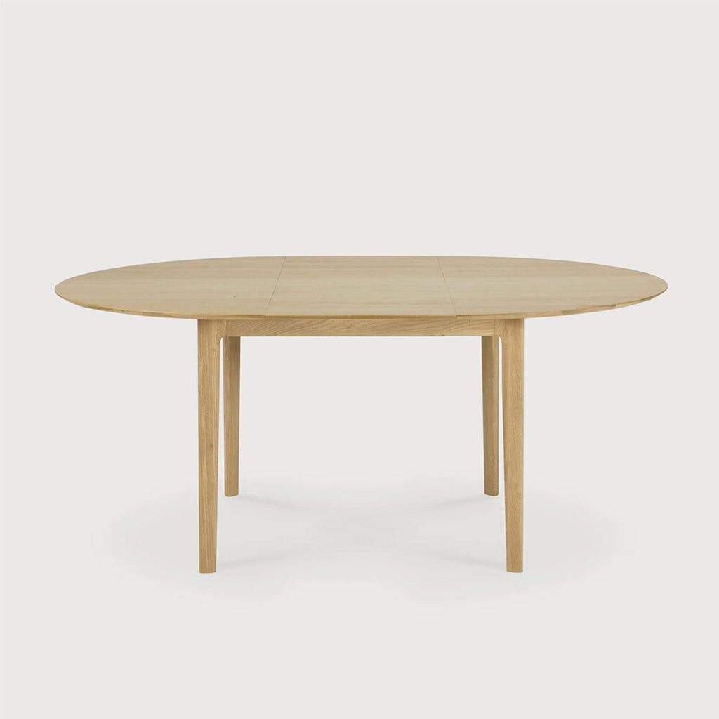 Ethnicraft Bok Extendable Round Dining Table