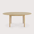 Ethnicraft Bok Extendable Round Dining Table