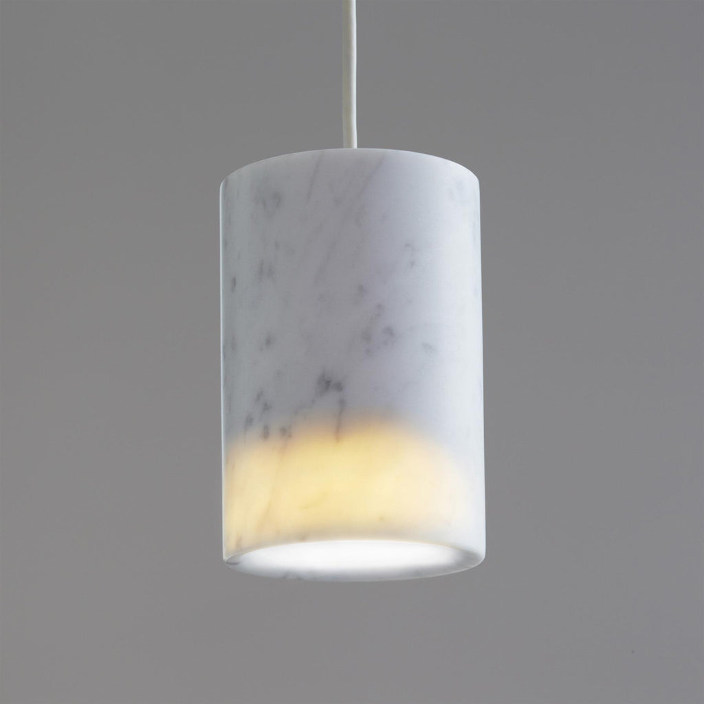 Terence Woodgate Solid Pendant Light, Cylinder