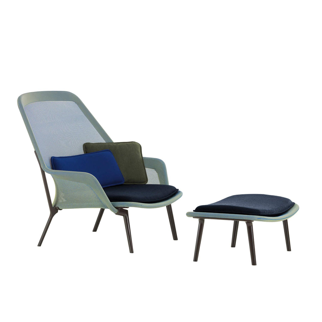 Vitra Slow Knit Lounge Chair & Ottoman