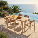 Fritz Hansen Pelagus Garden Dining Set - Large - Curated by Holloways of Ludlow