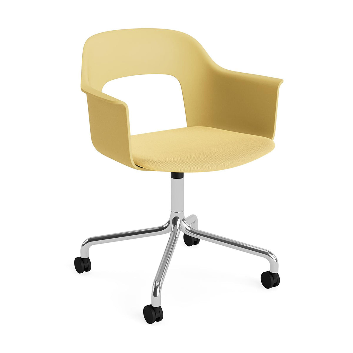 HAY Layout Armchair 263 with 4 Star Swivel Wheel Base