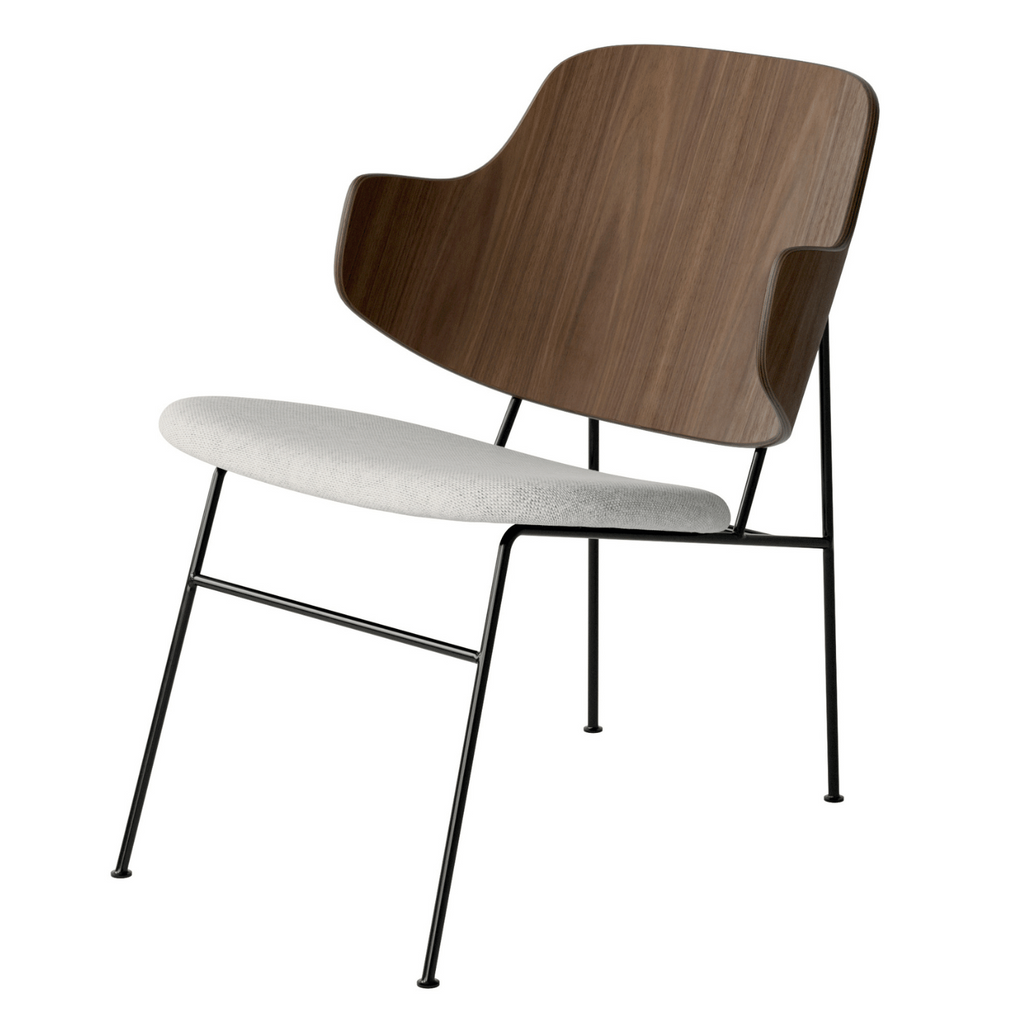 Audo Copenhagen The Penguin Lounge Chair with Upholstered Seat