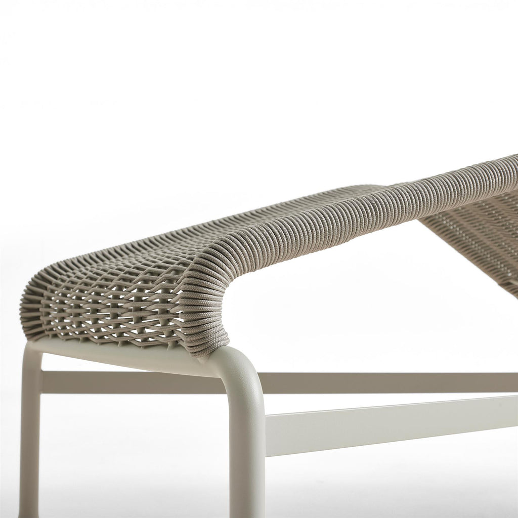 HAY Palissade Cord Garden Chaise Longue
