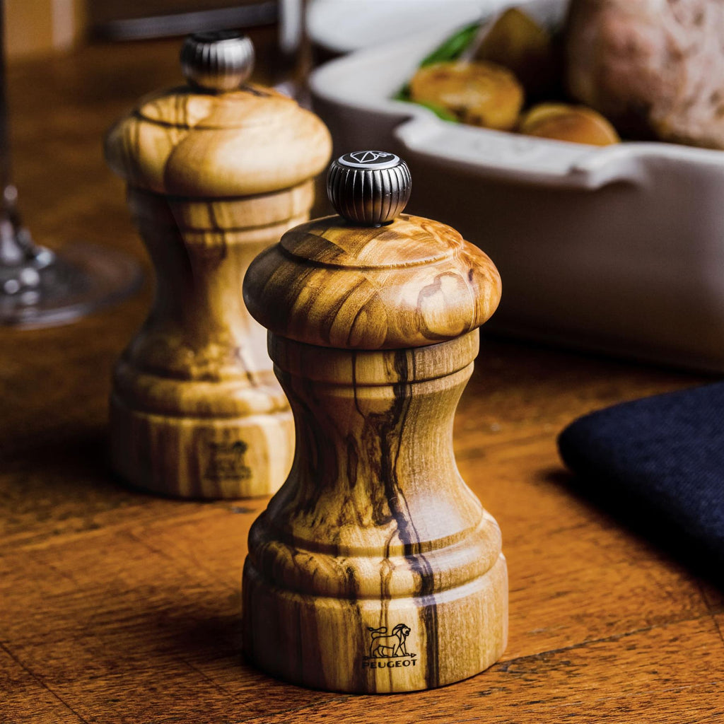 Peugeot Bistro Classic Salt & Pepper Mill Set in Olive Wood