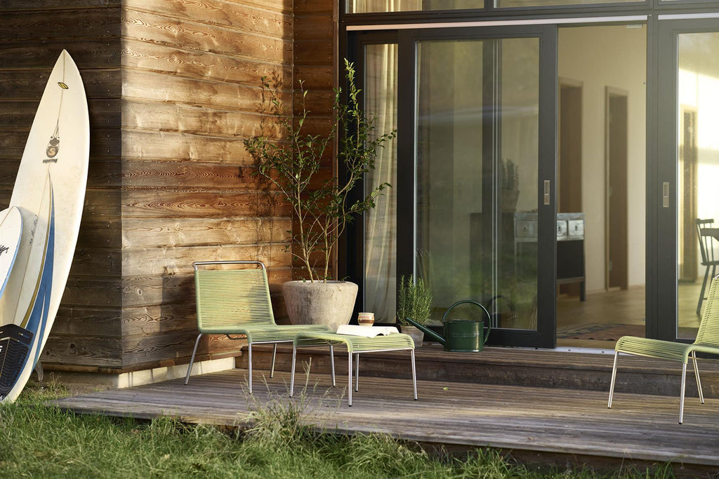 FDB Mobler M20L Teglgaard Cord Garden Lounge Chair