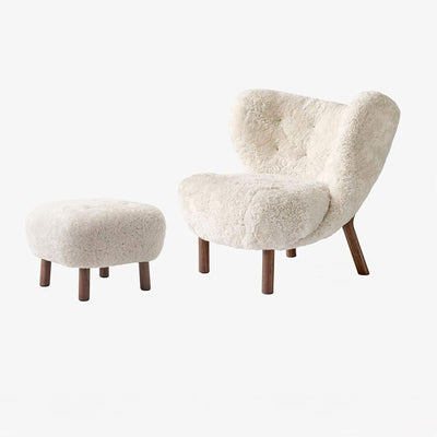 B-Stock &Tradition VB1 Little Petra Chair with Footstool